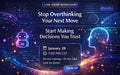 LIVE Workshop: Stop Overthinking & Start Moving in Alignment